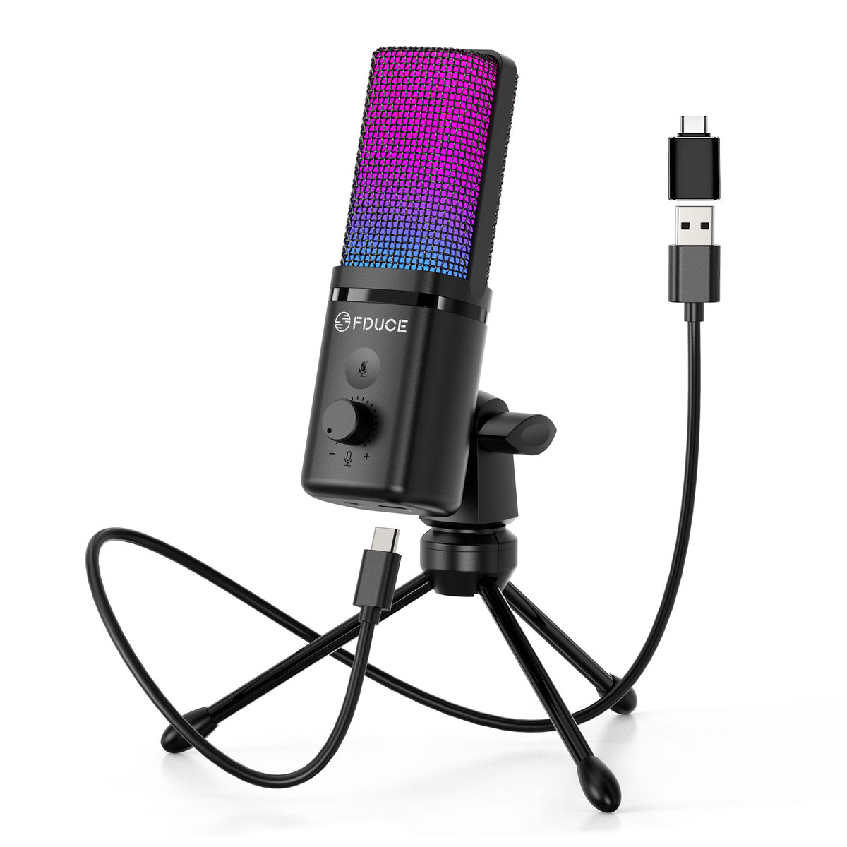 FDUCE Gaming USB Microphone（M160 RGB）