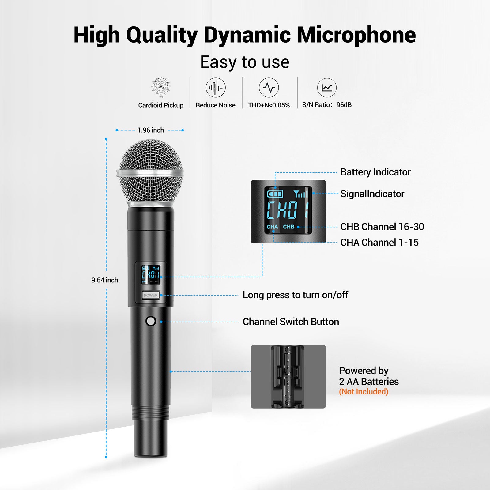 FDUCE W13 Wireless Microphones