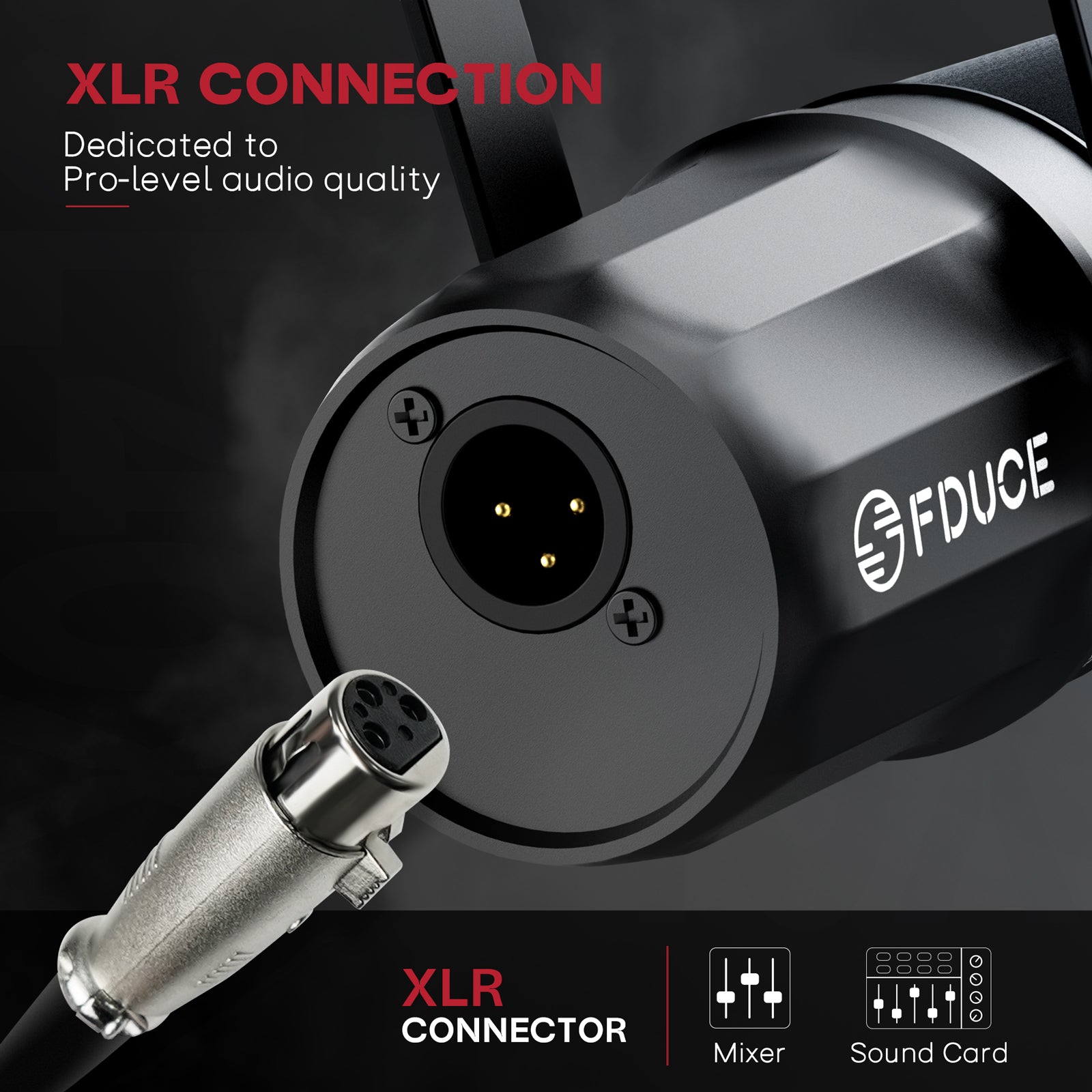 FDUCE SL40X XLR MICROPHONE