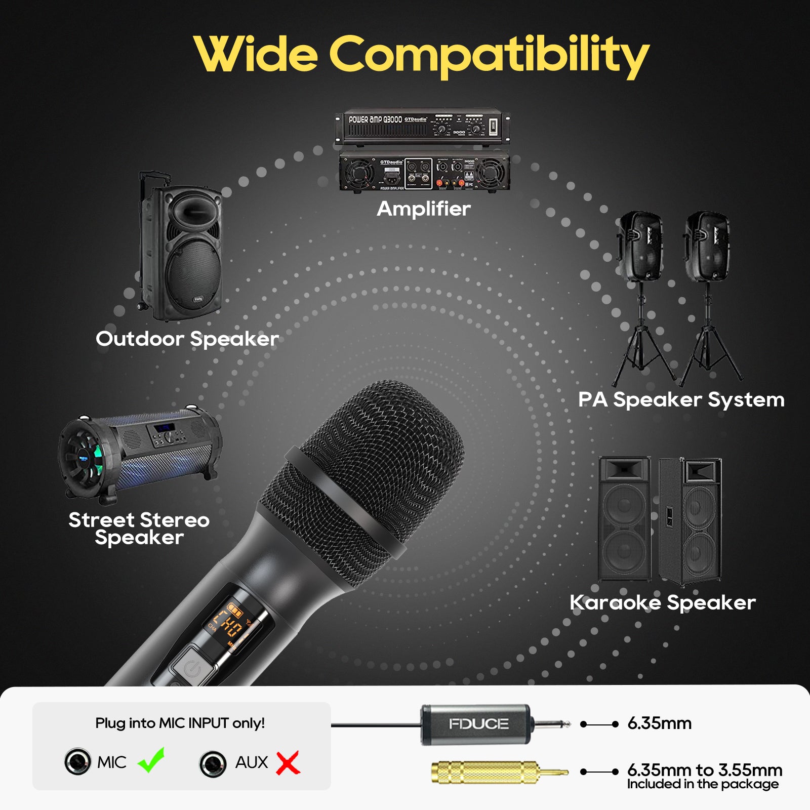FDUCE Wireless Microphone (Dual)
